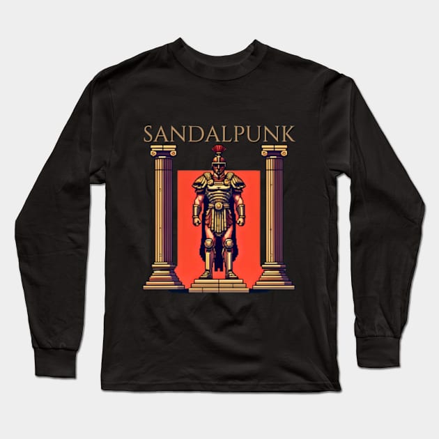 Sandalpunk Long Sleeve T-Shirt by DystoTown